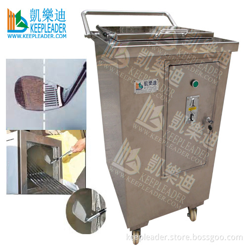 Golf Club Ultrasonic Cleaning Equipment with Token System, Timer, Counter and Buzzer